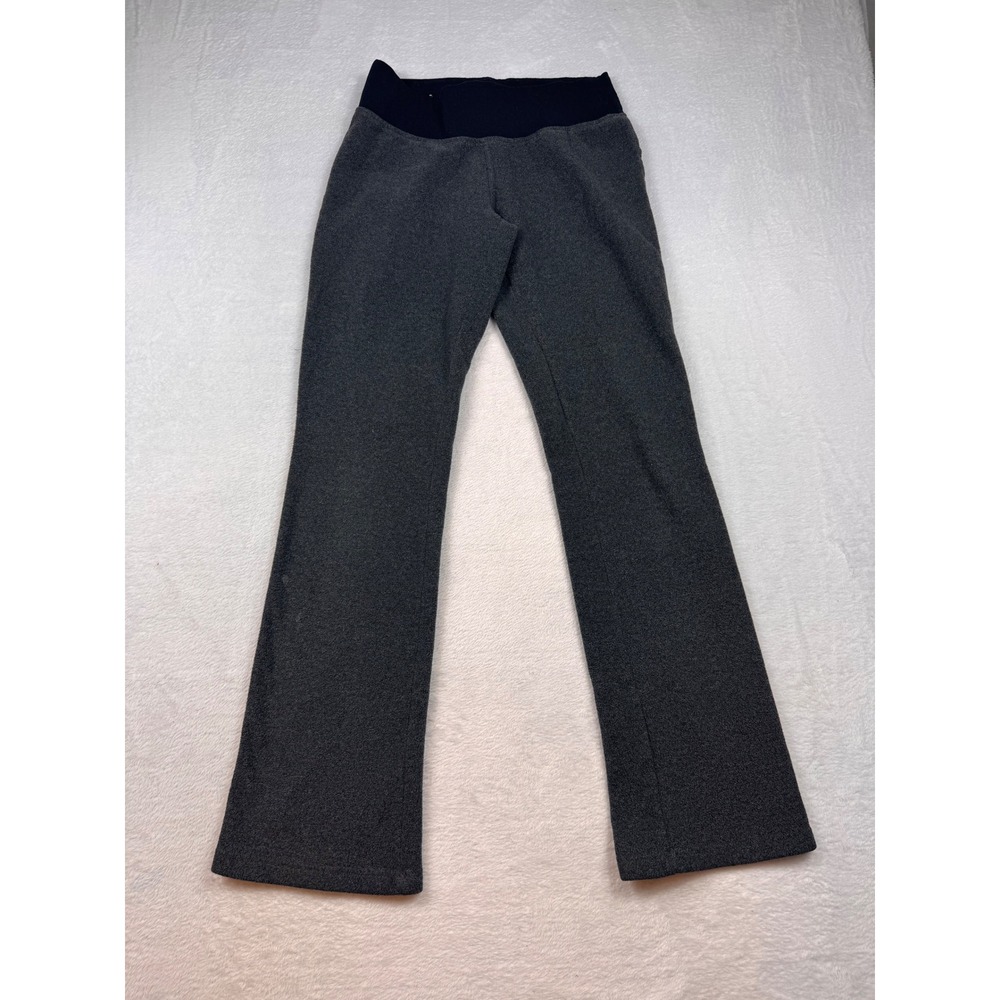 Columbia Womens Gray Fleece Bootcut Pants Small‎ Hiking Outdoor Activewear S